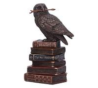 Nemesis Now Bronce Spellcraft Witches Familiar Owl on Book Figurine, 14 cm