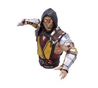 Nemesis Now - Busto Escorpio con Licencia Oficial Mortal Kombat (29,5 cm), Color Amarillo