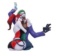 Nemesis Now Busto Oficial de The Joker y Harley Quinn, Multicolor, 37,5 cm, 37.5cm