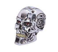 Nemesis Now Cabeza Terminator T-800 con licencia oficial de 23 cm, color plateado