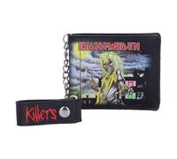 Nemesis Now Cartera Oficial de Iron Maiden Killers, Color Negro