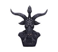 Nemesis Now Celestial - Busto Baphomet Negro y Plateado, polirresina, 33 cm