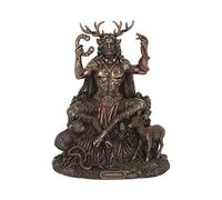 Nemesis Now Cernunnos y Animales - Figura Decorativa (23 cm), Color Bronce