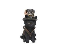 Nemesis Now Cogsmiths Cat Sin clasificar Estatua Negro Poliresina