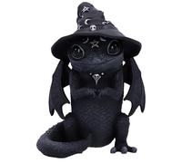 Nemesis Now Azascale Lizzy Cult Cutie - Figura Decorativa, Resina, Negra, fundid