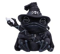 Nemesis Now Cult Cuties - Figura de Asmoadeus de 10 cm, Resina, Negra, Figura Coleccionable de Asmoadeus de Cult Cuties, Adorable Rana Oculta, Regalo de Rana Espeluznante, Fundido en la Mejor Resina,