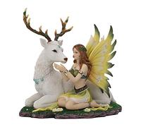 Nemesis Now D4030K8 Adoration - Figura Decorativa (23,5 cm, Resina, Talla única), Color Blanco