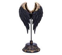 Nemesis Now Dark Angel - Figura gótica de alas de Hadas caídas (26 cm), Color Negro