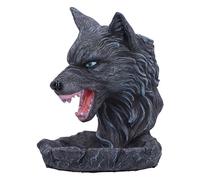 Nemesis Now Dark Wolf Backflow Incense Burner Unisex Artículos De Decoración Multicolor Poliresina