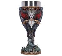 Nemesis Now Copa Diablo IV Lilith 19,5 cm – Resina Oficial, Pintada a mano, Inserto extraíble