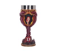 Nemesis Now Diablo IV Mephisto Cáliz, Dark Fantasy Drinkware, Mercancía y regalos Diablo IV coleccionables