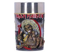 Nemesis Now Disco de Vidrio con Licencia Oficial Iron Maiden The Killers Eddie, Negro, 1.25 picometer