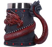 Nemesis Now Dragon Coil Jarra Dragón Rojo 16cm
