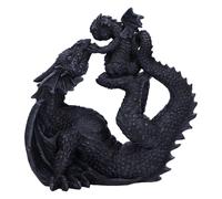 Nemesis Now Drakaina and Dragonling Dragon Plus Baby 23cm, Resin, Cast in the Fi