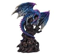 Nemesis Now Ealdwoode - Figura Decorativa (27,5 cm, Resina, Escultura de dragón, mercancía de fantasía gótica, fundida en la Mejor Resina, Pintada a Mano