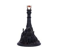 Nemesis Now Quemador de incienso Barad Dur Backflow 26,5 cm, resina negra, Licencia Sauron™