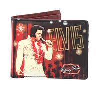 Nemesis Now Elvis Cartera 10cm Rojo, PU, Red, 10 cm, Clásico
