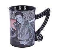 Nemesis Now Elvis Presley - Taza para beber Cadillac rosa, color negro, talla única