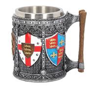 Nemesis Now English Tankard - Taza (17,5 cm), color plateado