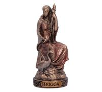 Nemesis Now Estatua de Dios de Bronce de mitología nórdica, 8,5 cm de Alto, fundida en la Mejor Resina, Pintada a Mano por Expertos, Diosa Frigga de la Maternidad