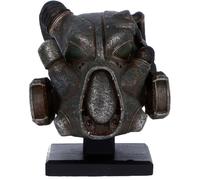 Nemesis Now Fallout X-01 Power Armour - Figura de casco con licencia oficial pintada a mano, réplica coleccionable de resina, 11,5 cm