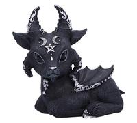 Nemesis Now Figura Baal de 9 cm, Resina, Cult Cuties Coleccionable de murciélago de Cabra Baal, Adorable Cabra Oculta, Regalo de Cabra Espeluznante, Fundido en la Mejor Resina, Pintado a Mano por