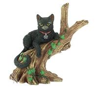 Nemesis Now Figura de Gato ónix, 14 cm, Color Negro