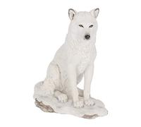 Nemesis Now Figura de Lobo Fantasma de 24 cm, Color Blanco
