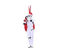 Nemesis Now Figura de Papá Noel de Stormtrooper para Colgar, 13 cm, Blanco (B5778U1)
