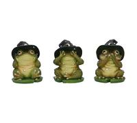 Nemesis Now Figura de Tres sabios de Animales, Resina, Multicolor, 10 cm