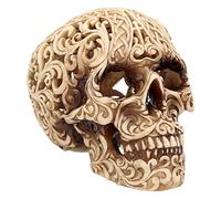 Nemesis Now - Figura Decorativa de Calavera (16,5 cm, Resina, Talla única, diseño Celta), Color Marfil