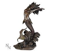 Nemesis Now - Figura Decorativa de Diosa yemaya de Agua, 27 cm, Resina, Bronce, Talla única