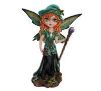 Nemesis Now Figura decorativa pintada a mano, decoración para estante de jardín y hogar, bosque FAE