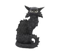 Nemesis Now Salem Witch Familiar - Figura de Gato Negro de 32,5 cm, Resina, Negro, Figura Familiar de Bruja, Adorno de Gato Negro, decoración de brujería, Fundido en la Mejor Resina, Pintado a Mano
