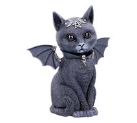 Nemesis Now Figura grande Gato Oculto con alas de Malpuss Negro 24 cm
