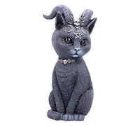 Nemesis Now Pawzuph Figura Grande de Gato, Resina, Negro, 16 cm