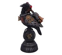 Nemesis Now Figura Steampunk Rivet Raven, 24 cm, Bronce