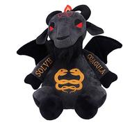 Nemesis Now Fluffy Fiends Baphomet - Peluche de Peluche (22 cm), Color Negro