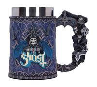 Nemesis Now Ghost Papa Emeritus Evolution - Jarra de 15,5 cm, resina, producto oficial de fantasma, jarra de cerveza Ghost Band, fundida en la mejor resina, pintada a mano por expertos