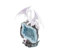 Nemesis Now Glacial Custodian - Figura Decorativa (22 cm), Color Blanco