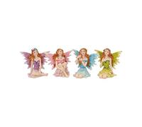 Nemesis Now Glen Whispers Set de 4 Unidades, 6,5 cm, Resina, Multicolor