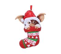 Nemesis Now Gremlins Gizmo in Stocking, Adorno Decorativo para Colgar (12 cm), Color Rojo (B5588T1)