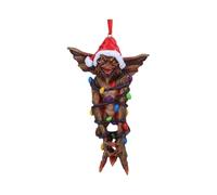 Nemesis Now Gremlins Mowhawk, Adorno Decorativo Decorativo para Colgar con Luces de Hadas, Color marrón (B5592T1)