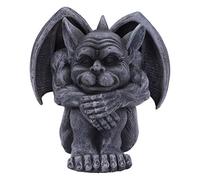 Nemesis Now Grotesque Gargoyle Figurine Quasi Dark Black-Figura de gárgola grotesca, Resina, Negro, 12,5 cm