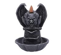 Nemesis Now Grotesque Smoke Backflow - Quemador de Incienso (17,8 cm), Color Gris