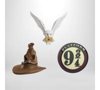 Grupo Erik Set Adornos Navidad Harry Potter - Pack Adornos Navidad árbol de Navidad, 3 Figuras Harry Potter Diferentes - Decoración Navidad Harry Potter - Harry Potter Merchandising Oficial