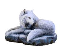 Nemesis Now Guardián del Norte Lisa Parker - Figura Decorativa (Resina, 19,5 cm), Color Blanco