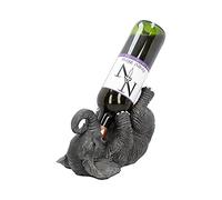 Nemesis Now Guzzlers - Soporte para Botellas de Vino (21 cm), Color Gris