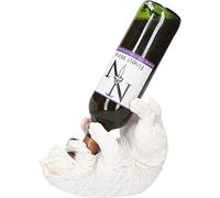 Nemesis Now Guzzlers West Highland Terrier - Soporte para Botellas de Vino (21 cm), Color Blanco