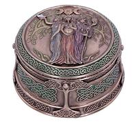 Nemesis Now H4743P9 Maiden Mother Crone Box 9,5 cm, resina, bronce, talla única